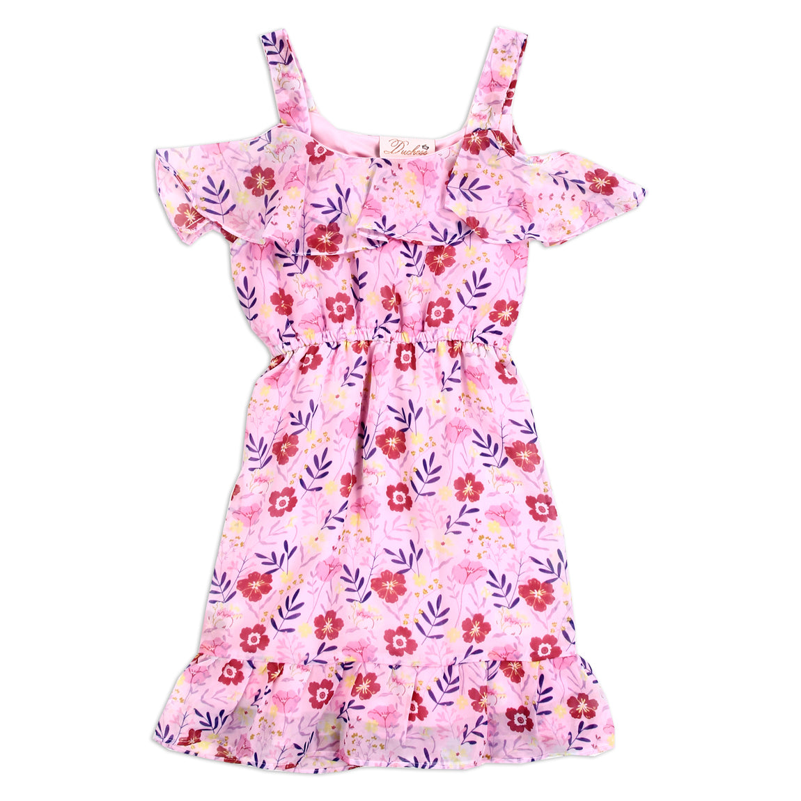 DUCHESS Girls 7-12 Chiffon Dress (Pack of 6)