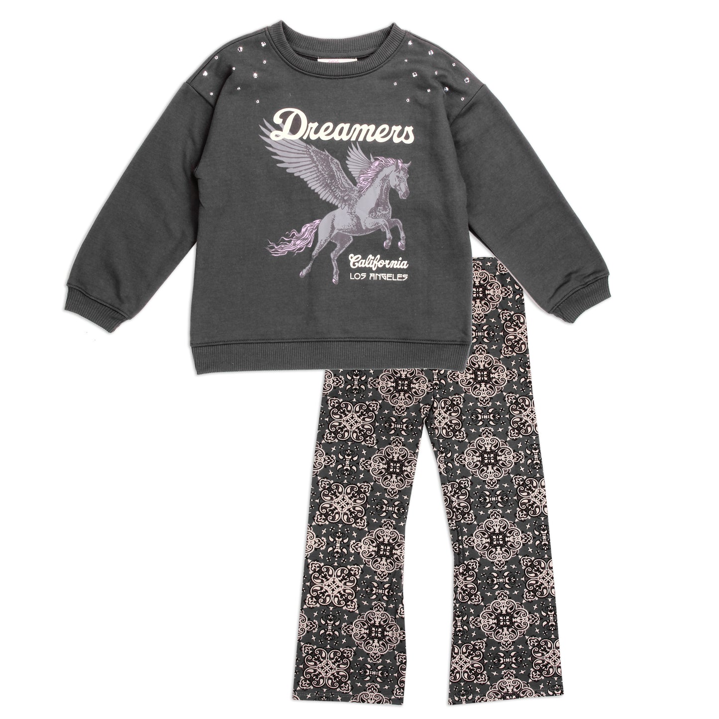 Girls 2T-5T Toddler 2-Piece Fleece Set (Pack of 4)