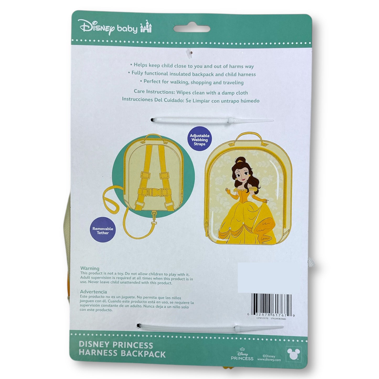 BELLE 3D Mold Mini Harness Backpack for Toddlers (Pack of 3)