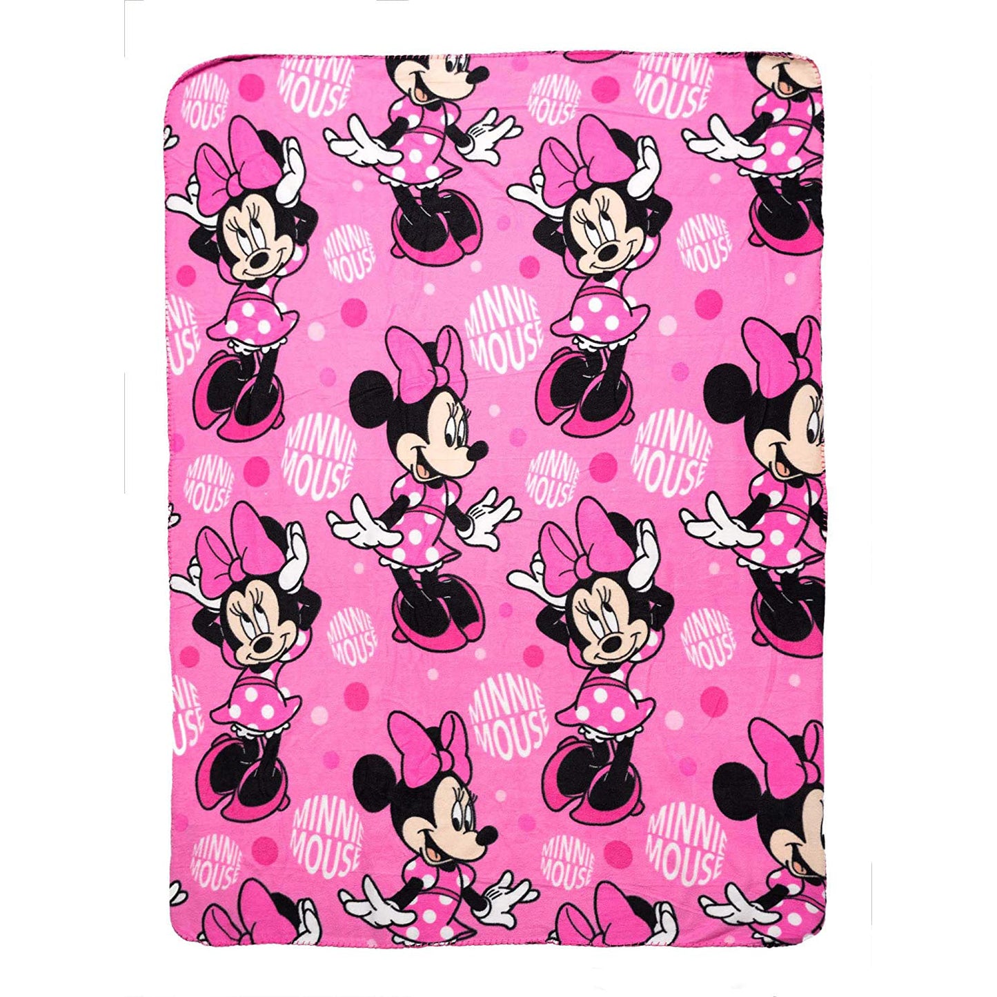 MINNIE MOUSE Kids' Fleece Throw Blanket (Pack of 3)