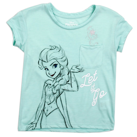 FROZEN Girls Toddler T-Shirt (Pack of 8)