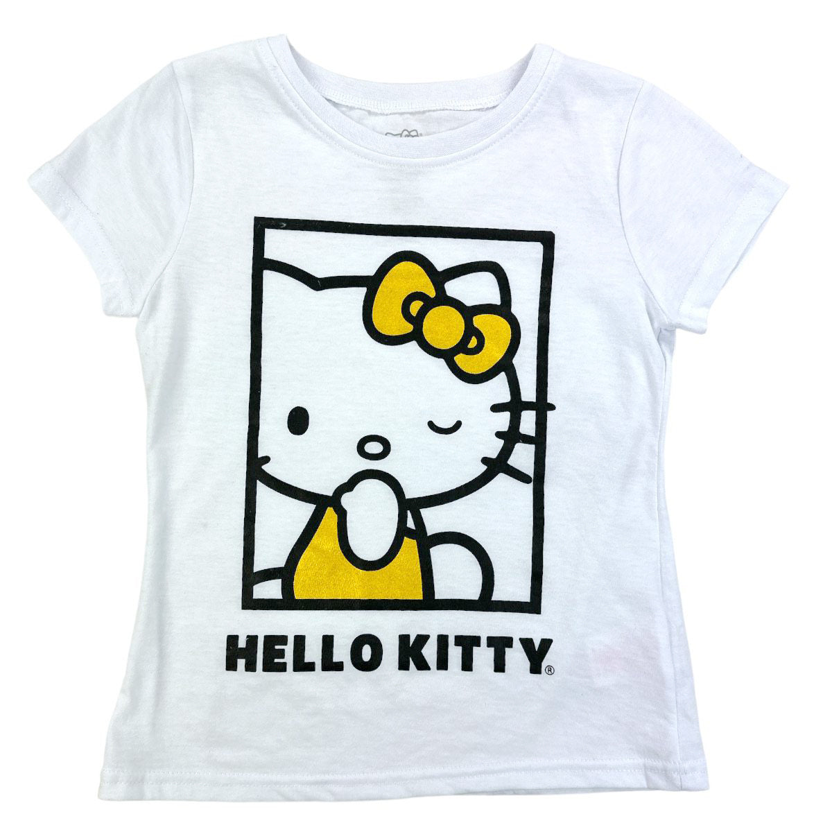 Hello Kitty with Flowers Kids Graphic T-Shirt