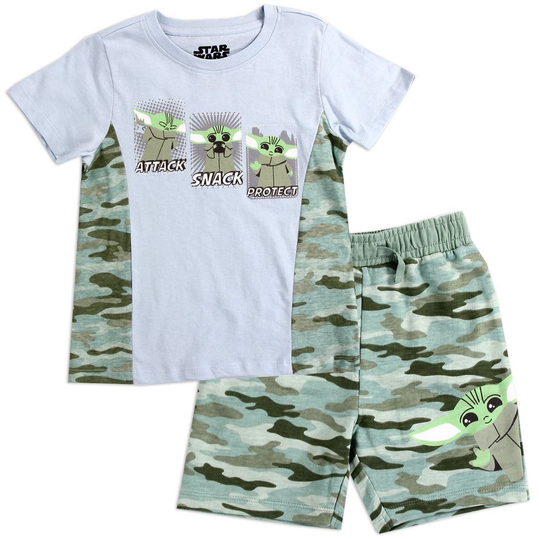 Baby yoda boy online pajamas