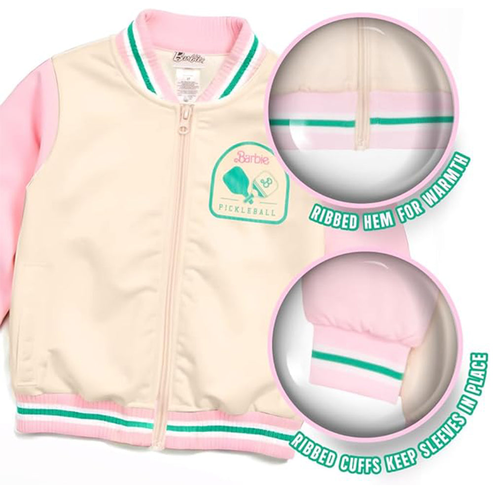 BARBIE Girls Varsity Jacket (Pack of 3)