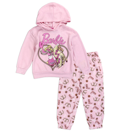 BARBIE Girls 4-6X 2-Piece Fleece Set (Pack of 6)