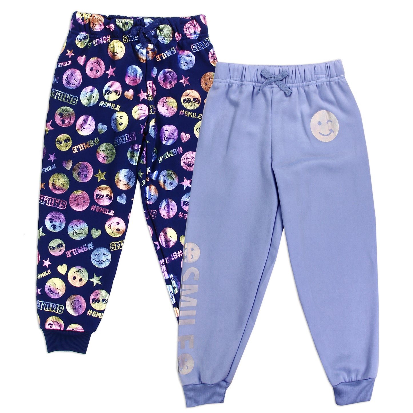 #GIRLSQUAD 7-16 Girls 2-Pack Fleece Joggers (Pack of 6)