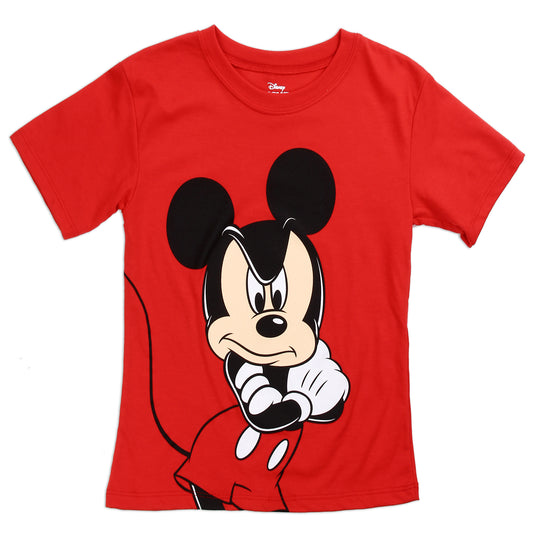 MICKEY MOUSE Boys 4-7 T-Shirt (Pack of 6)