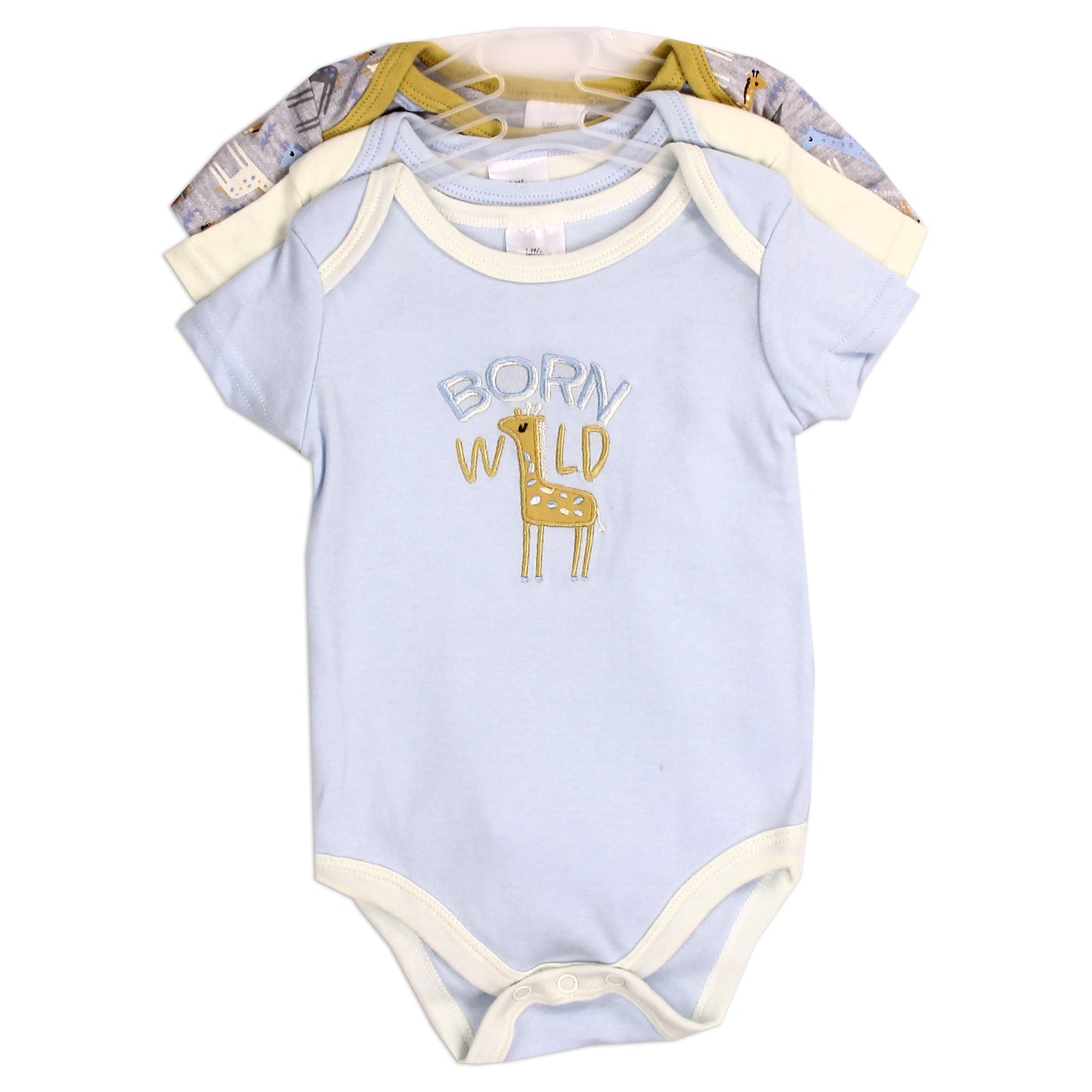 Boys Newborn 3-Pack Creeper Set (Pack of 6)