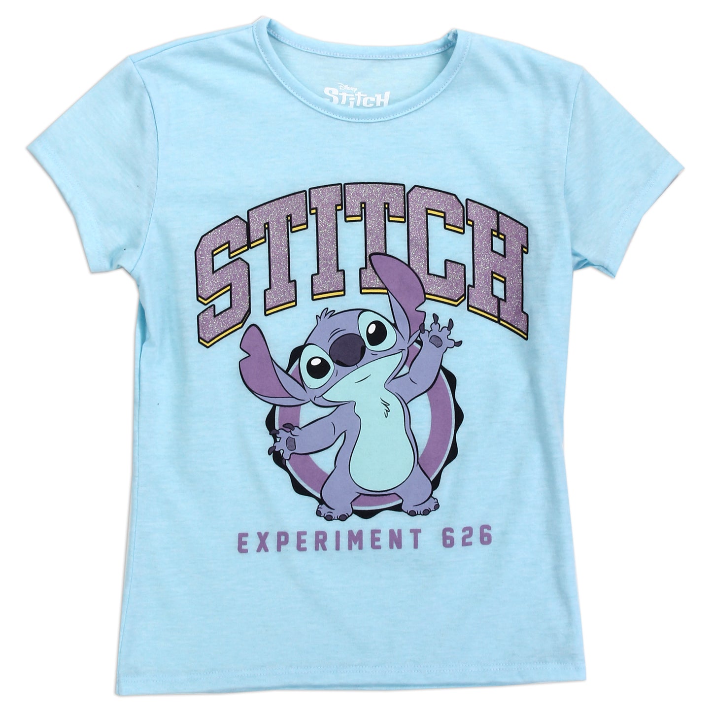 STITCH Girls 4-6X T-Shirt (Pack of 6)