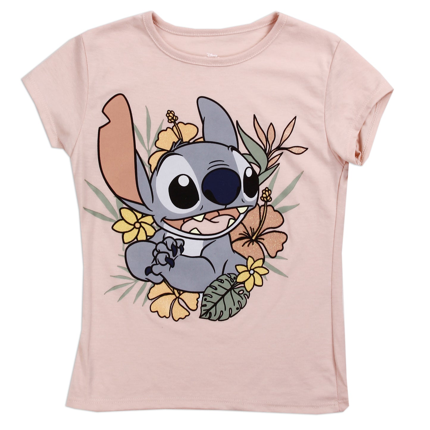 STITCH Girls 4-6X T-Shirt (Pack of 6)