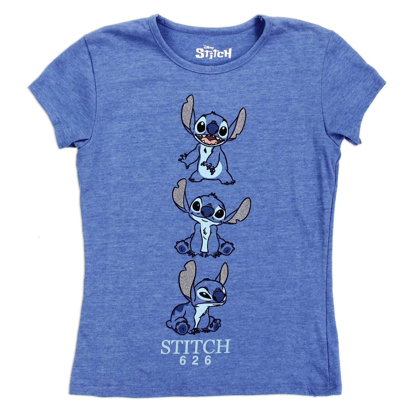 STITCH Girls 4-6X T-Shirt (Pack of 6)