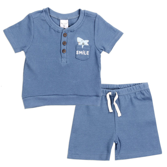 BON BEBE Boys Infant 2-Piece Short Set (Pack of 6)