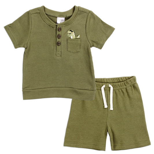 BON BEBE Boys Infant 2-Piece Short Set (Pack of 6)