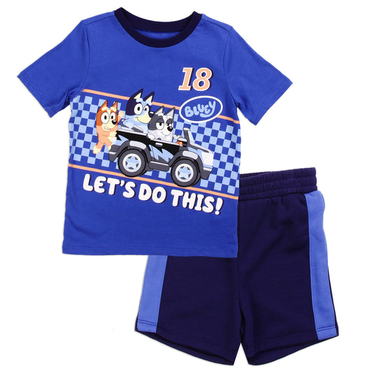 BLUEY Boys 4-7 2-Piece Short Set (Pack of 6)