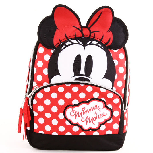 MINNIE MOUSE Mini 10" Backpack with Harness & Lead (Pack of 3)