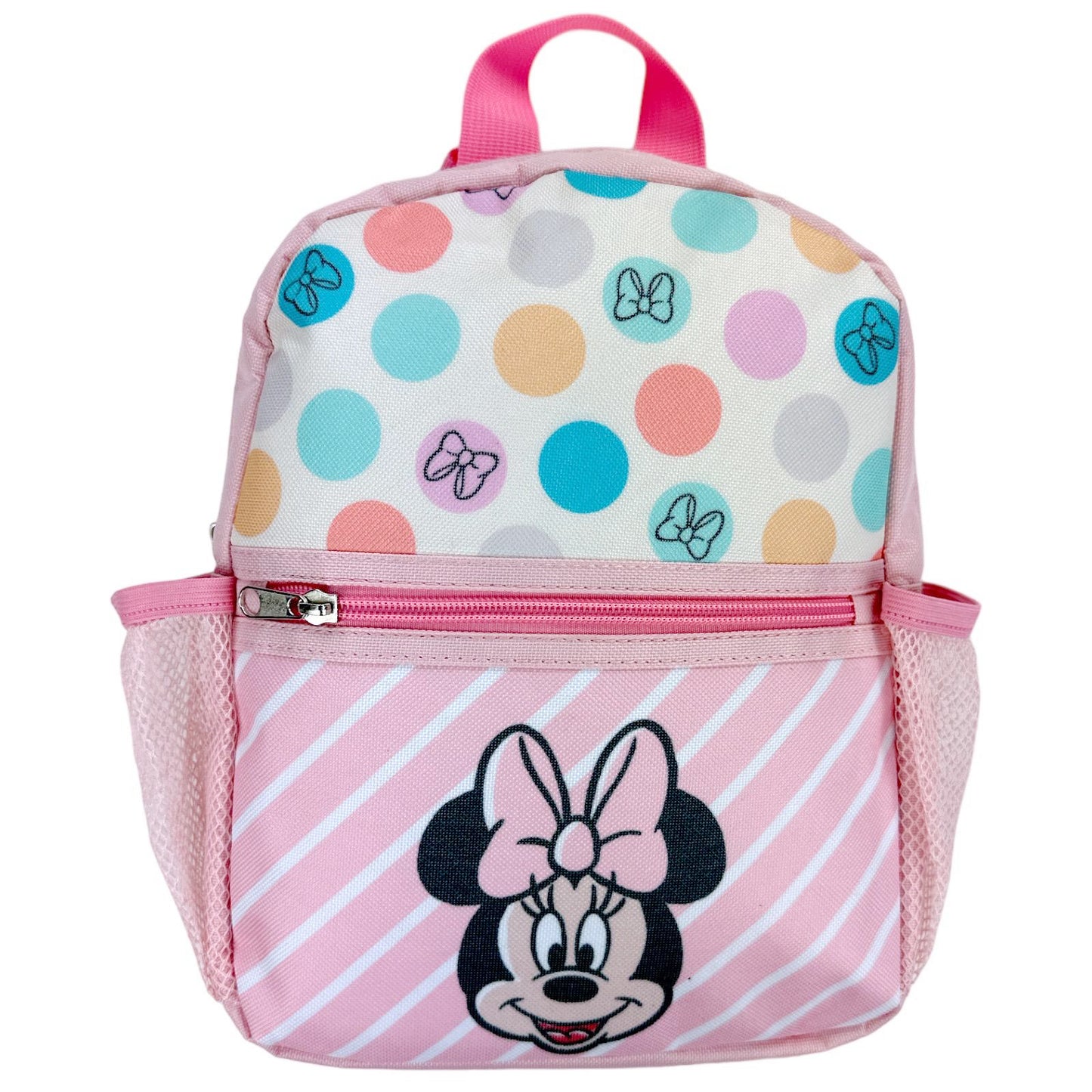 MINNIE MOUSE Mini 10" Backpack with Harness & Lead (Pack of 3)