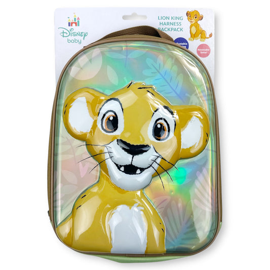 LION KING 3D Mold Mini Harness Backpack for Toddlers (Pack of 3)