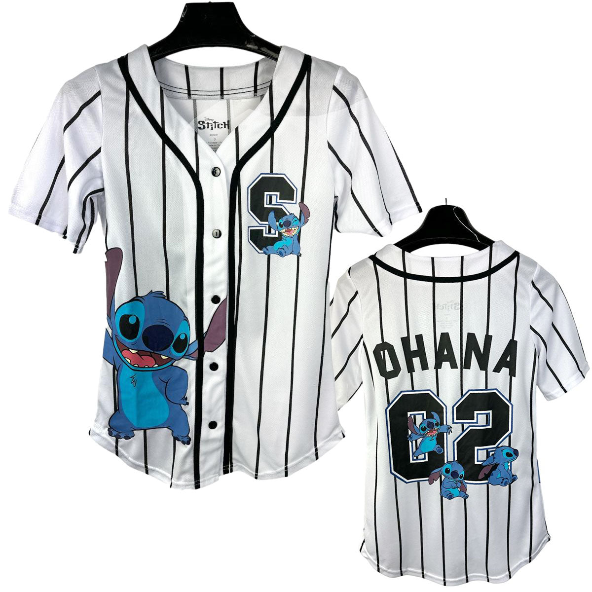 DISNEY STITCH Junior Baseball Shirt (Pack of 6)