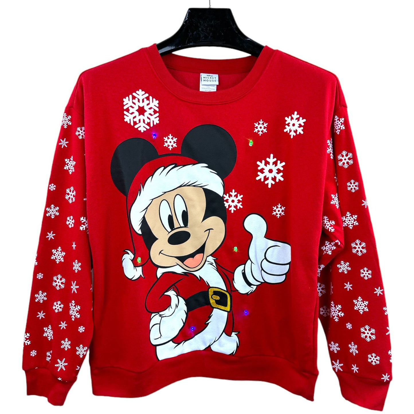 MICKEY MOUSE Junior Fleece Holiday Light-Up Sweatshirt (Pack of 8)