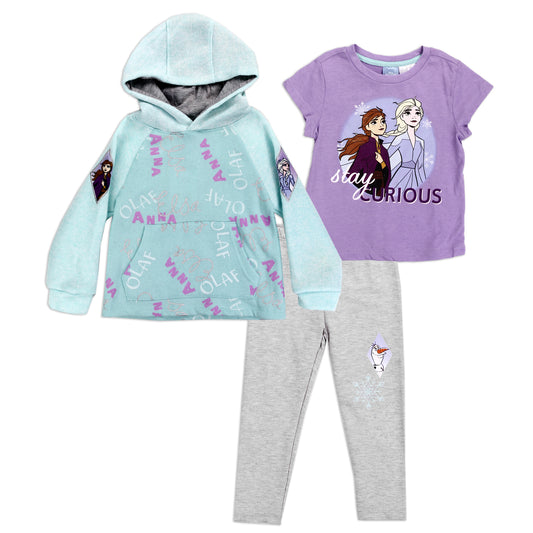 FROZEN Girls Toddler 3-Piece Fleece Set (Pack of 6)