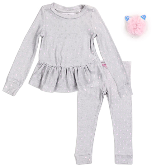 Girls 12M-24M 3-Piece Pajama Set (Pack of 6)