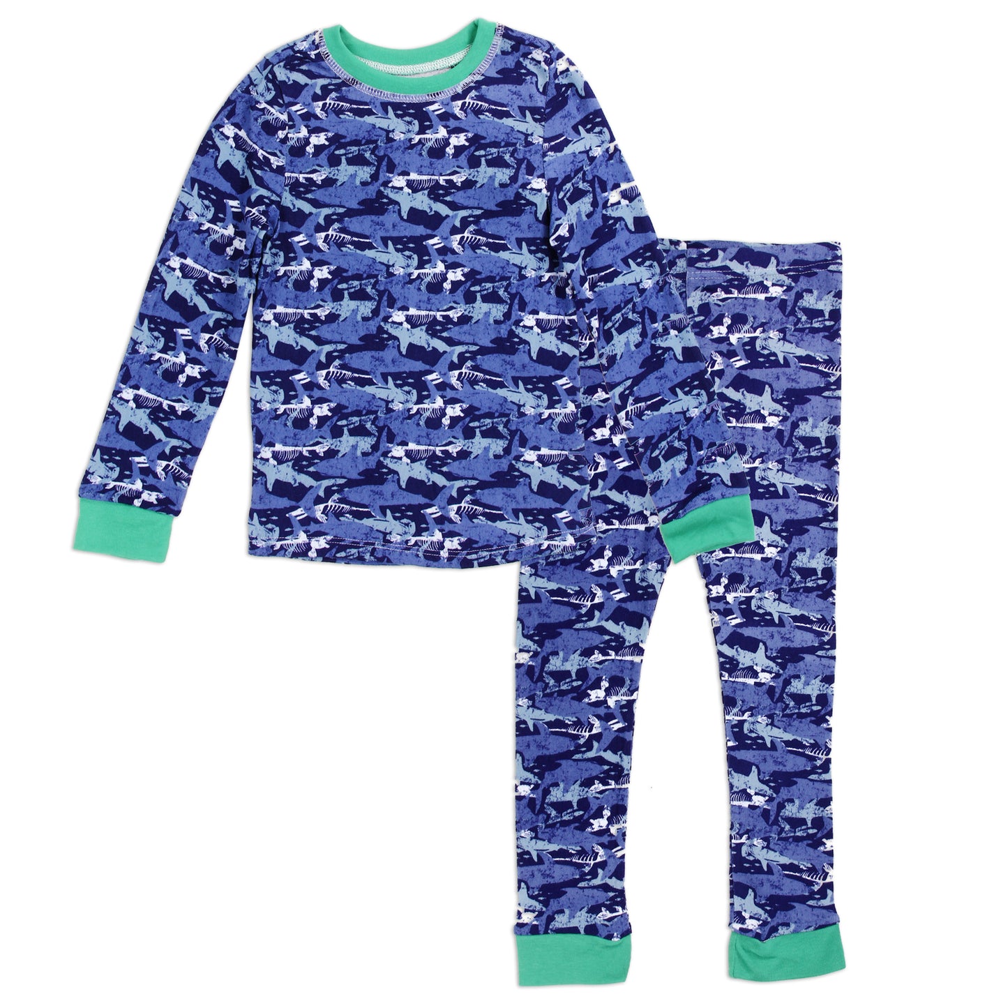 Boys 4-7 Poly/Spandex 2-Piece Pajama Set (Pack of 8)