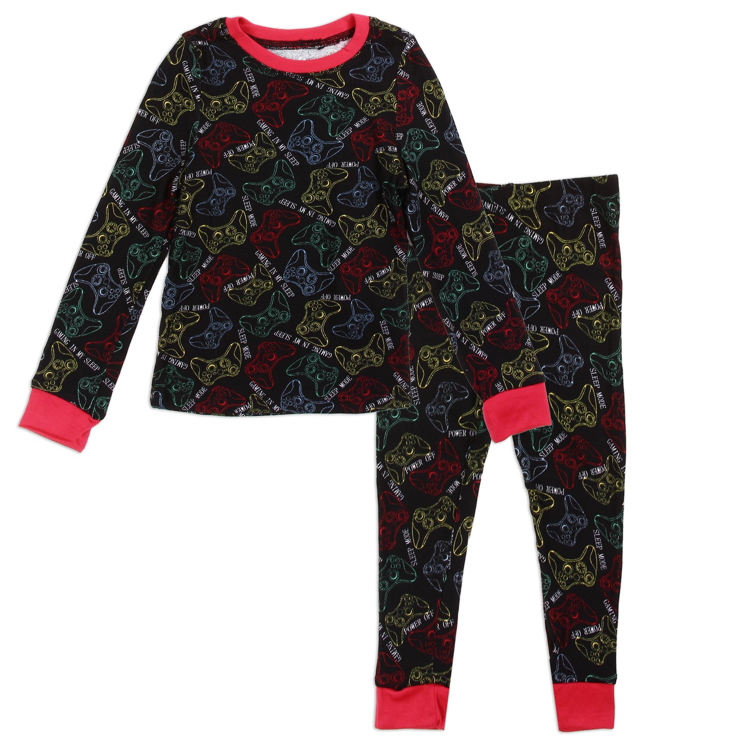 Boys 2T-4T Poly/Spandex 2-Piece Pajama Set (Pack of 6)