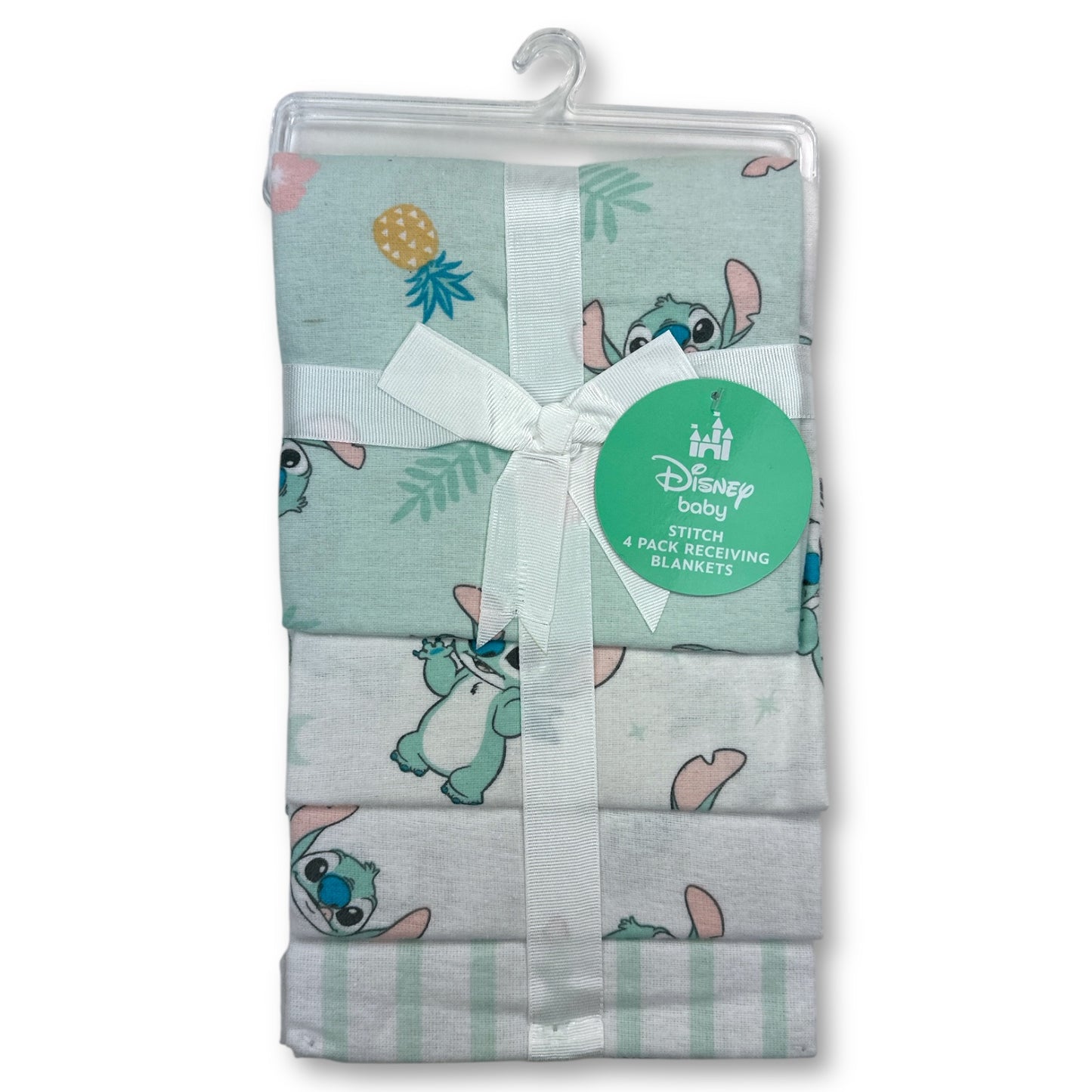 STITCH 4-Pack Receiving Baby Blankets (Pack of 6)