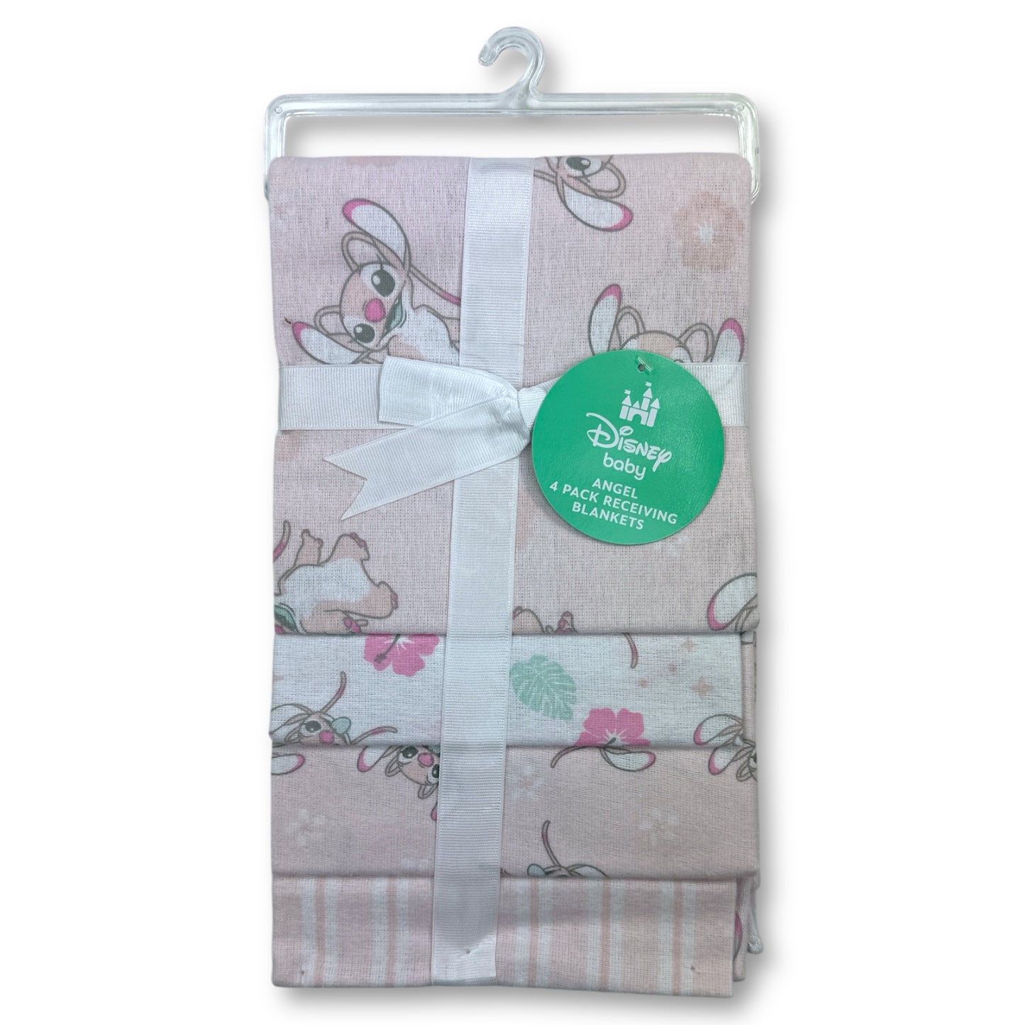 ANGEL 4-Pack Receiving Baby Blankets (Pack of 6)