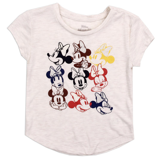 MINNIE MOUSE Girls Toddler T-Shirt (Pack of 8)