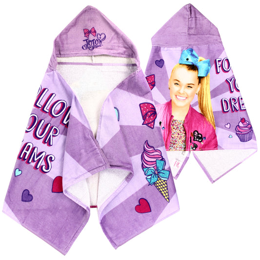 JOJO SIWA Kid's Hooded Towel (Pack of 3)