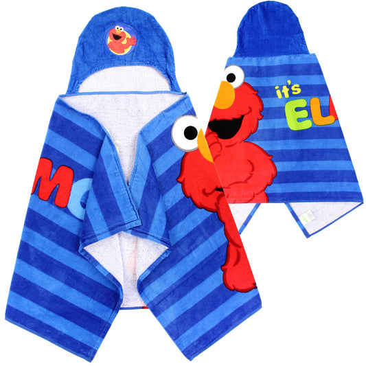 SESAME STREET Kid's Hooded Towel (Pack of 3)