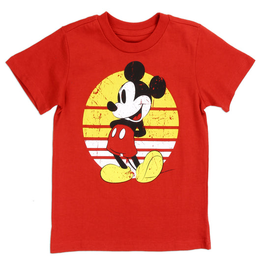 MICKEY MOUSE Boys Toddler T-Shirt (Pack of 6)