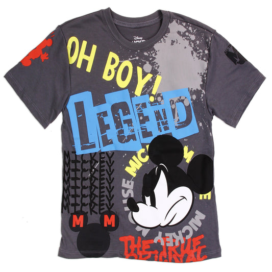 MICKEY MOUSE Boys Youth T-Shirt (Pack of 6)