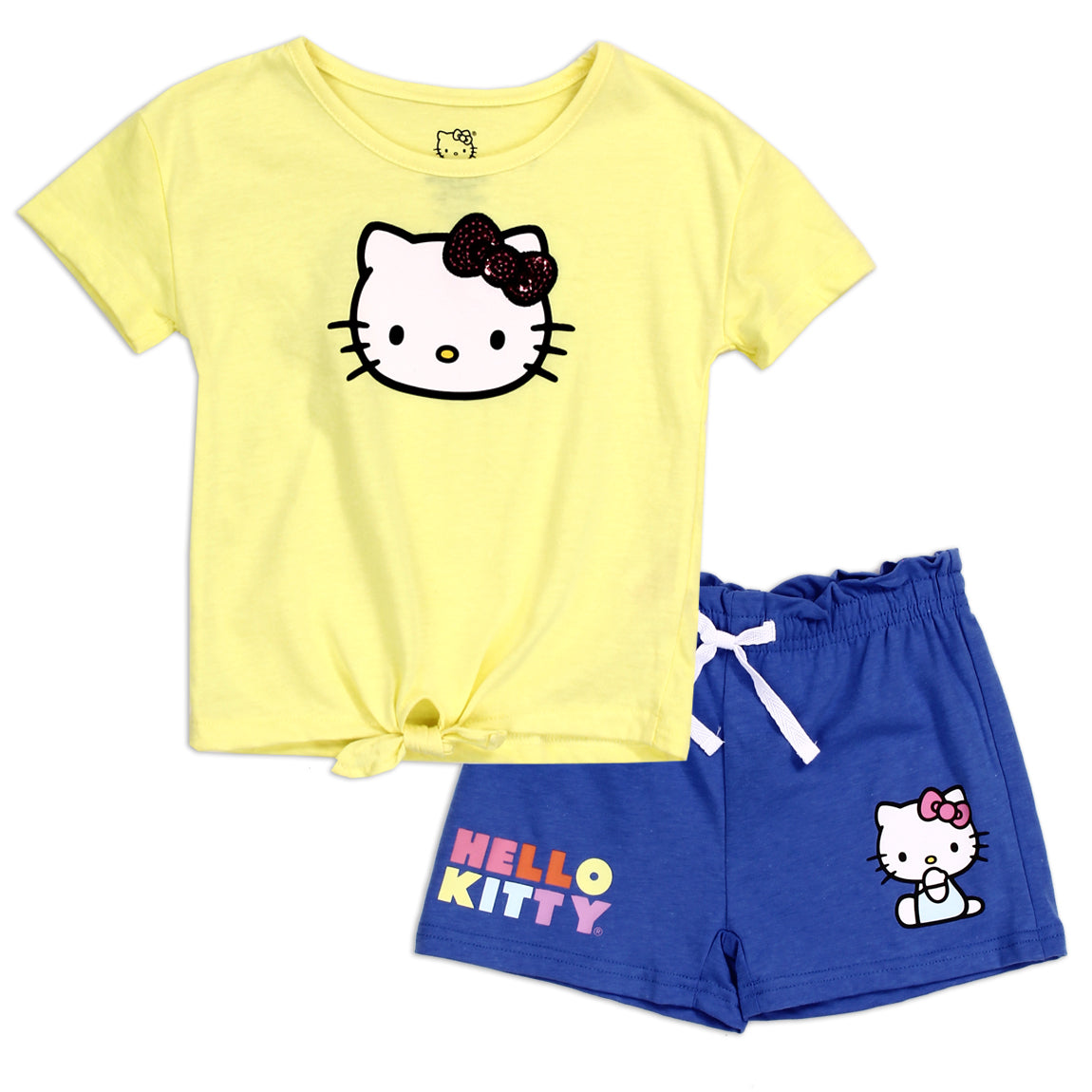 HELLO KITTY Girls Toddler 2-Piece Short Set (Pack of 6)