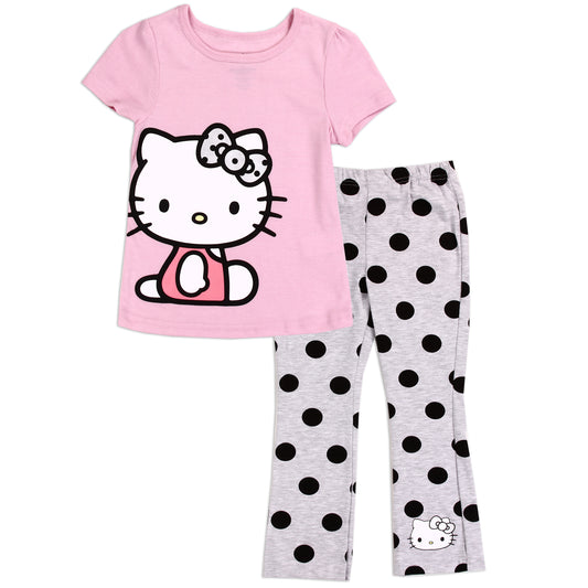 HELLO KITTY Girls 4-6X 2-Piece Legging Set (Pack of 6)