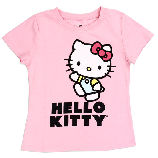 HELLO KITTY Girls 4-6X T-Shirt (Pack of 6)