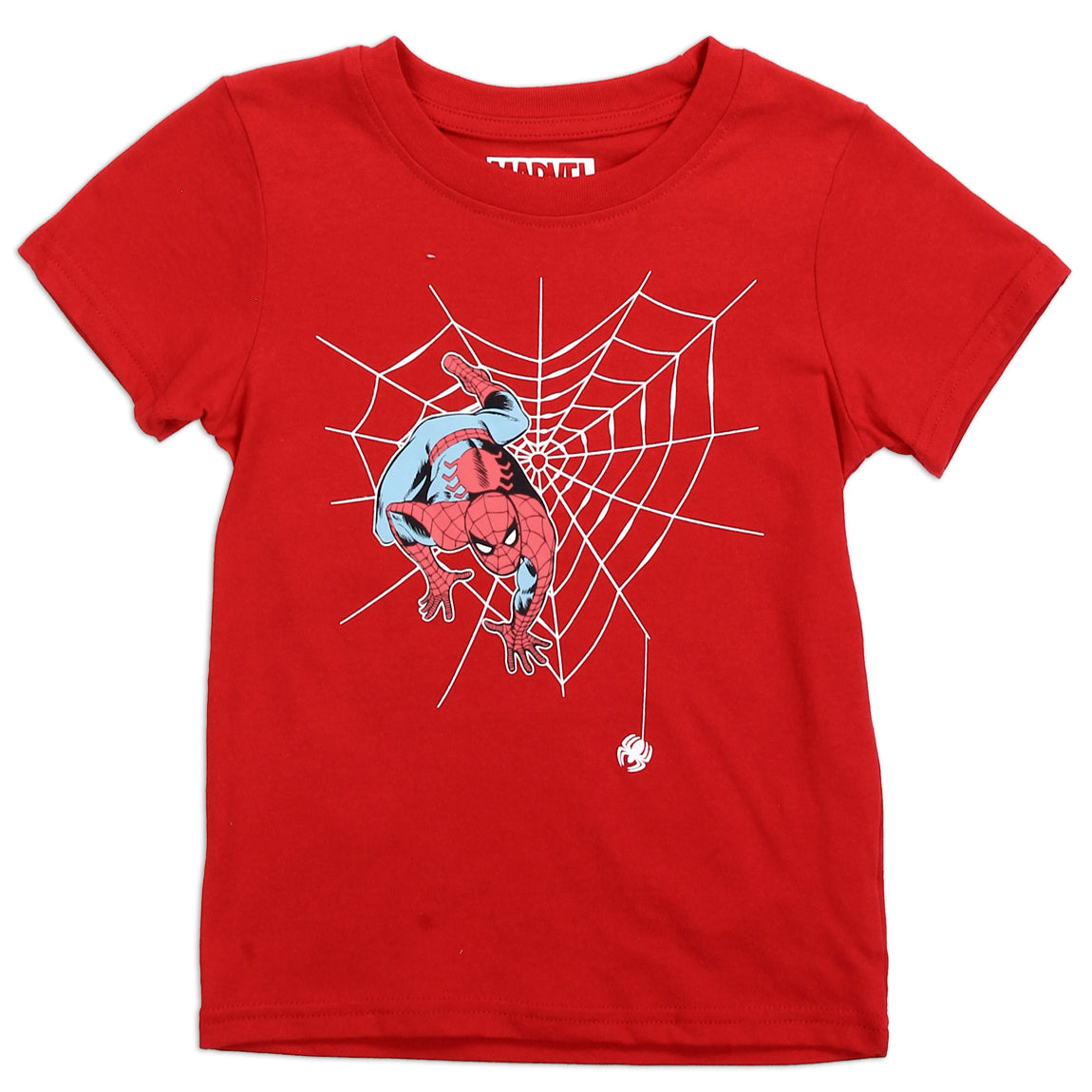 SPIDER-MAN Boys Toddler T-Shirt (Pack of 8)