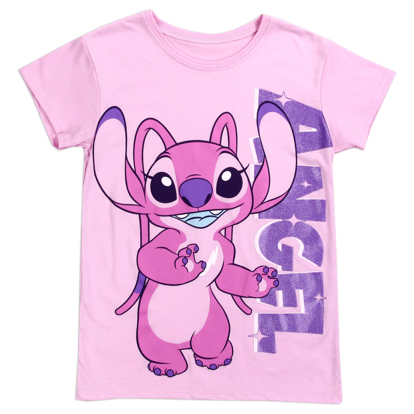 STITCH Girls 7-16 Boyfriend T-Shirt (Pack of 6)