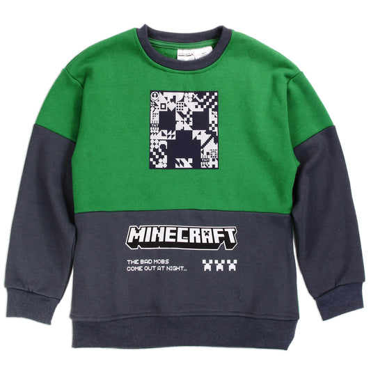 MINECRAFT Boys 8-20 Crewneck Fleece Sweatshirt (Pack of 6)