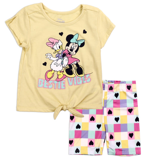 MINNIE MOUSE Girls Toddler 2-Piece Short Set (Pack of 4)