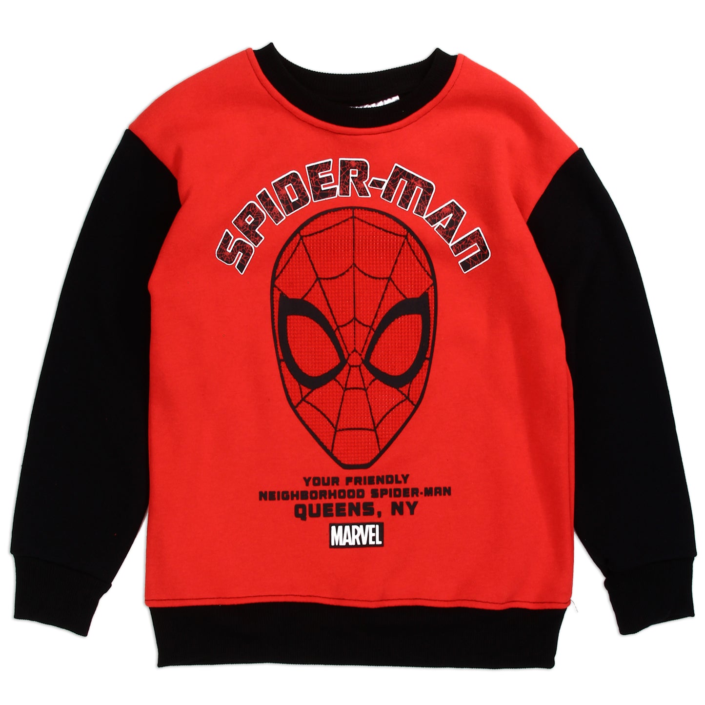 SPIDER-MAN Boys 8-20 Crewneck Fleece Sweatshirt (Pack of 6)