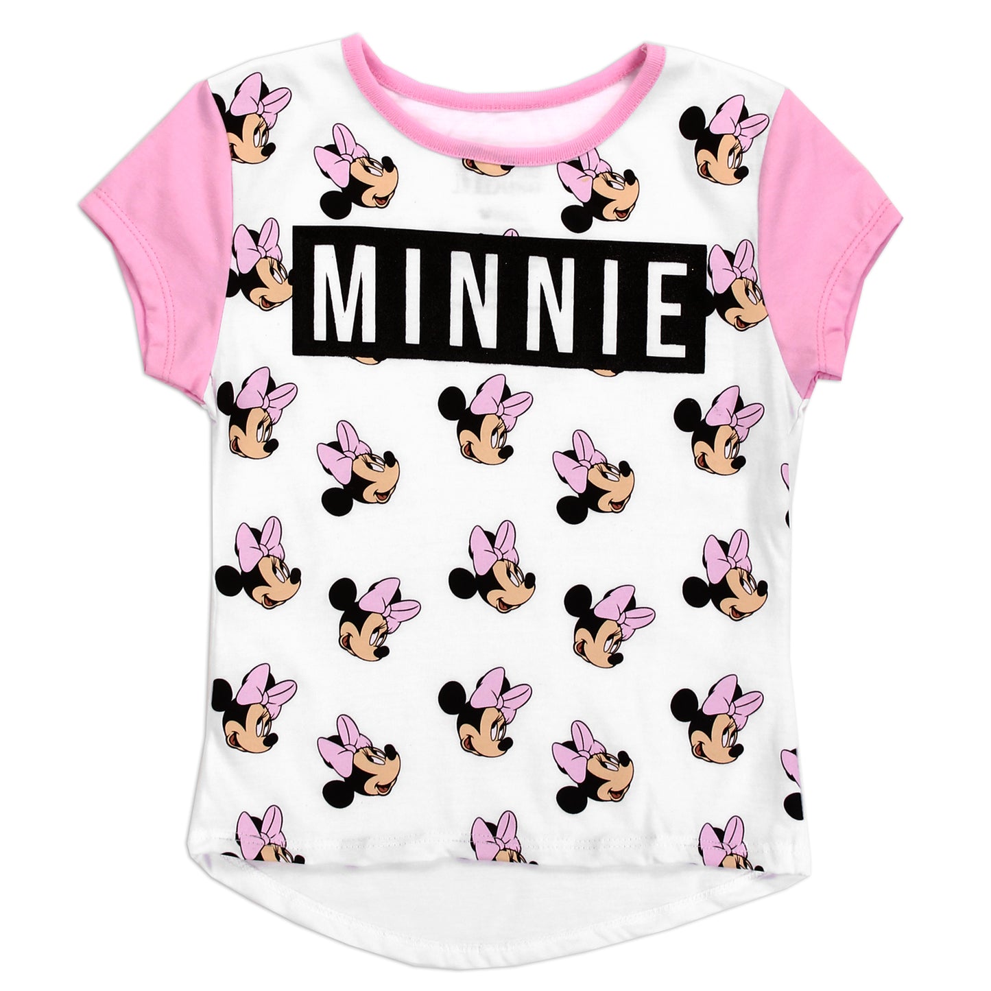 MINNIE MOUSE Girls 7-16 T-Shirt (Pack of 6)