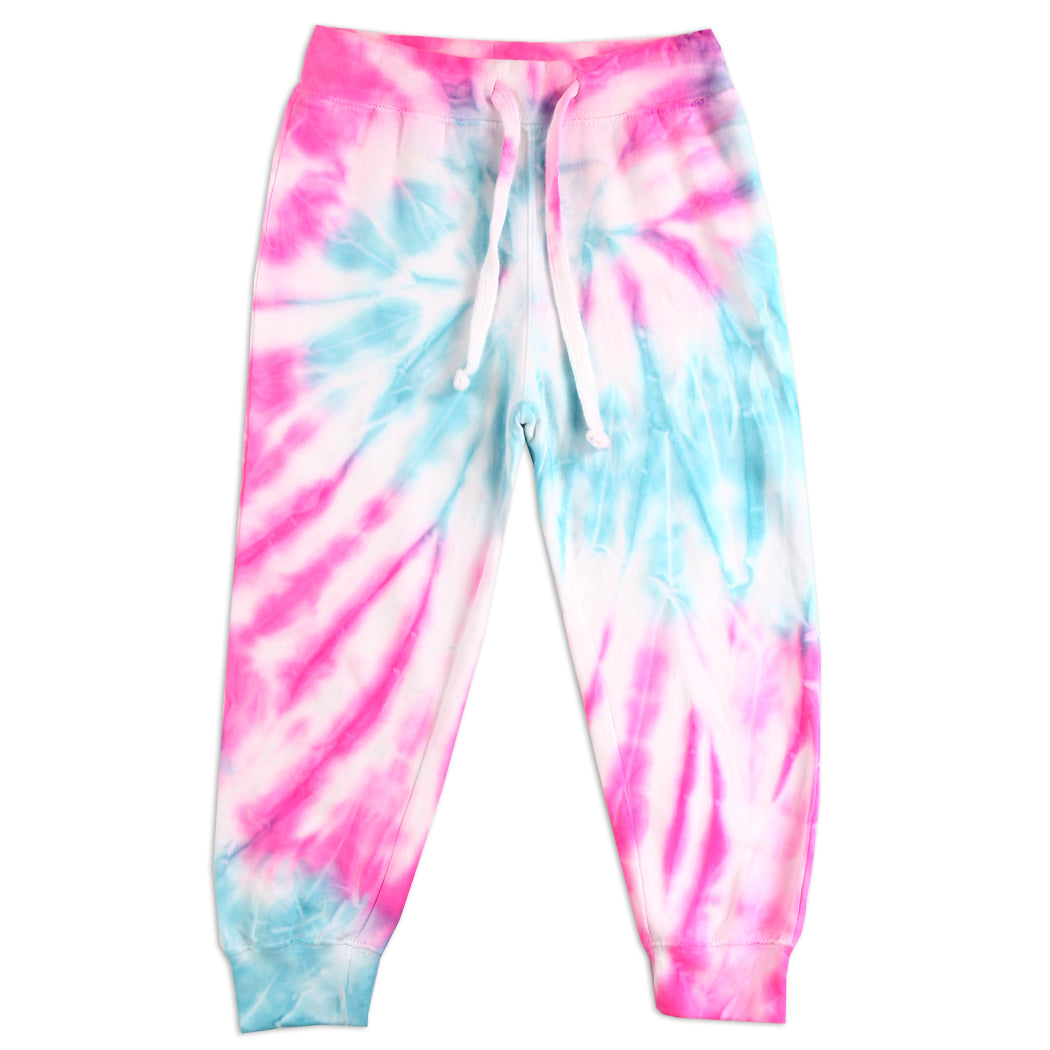 CLOSEOUT DEAL - Tie-Dye Fleece Hoodies & Joggers - 388 Piece Take-All Deal