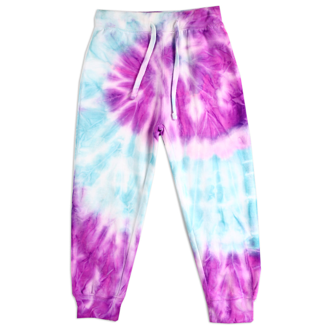 CLOSEOUT DEAL - Tie-Dye Fleece Hoodies & Joggers - 388 Piece Take-All Deal