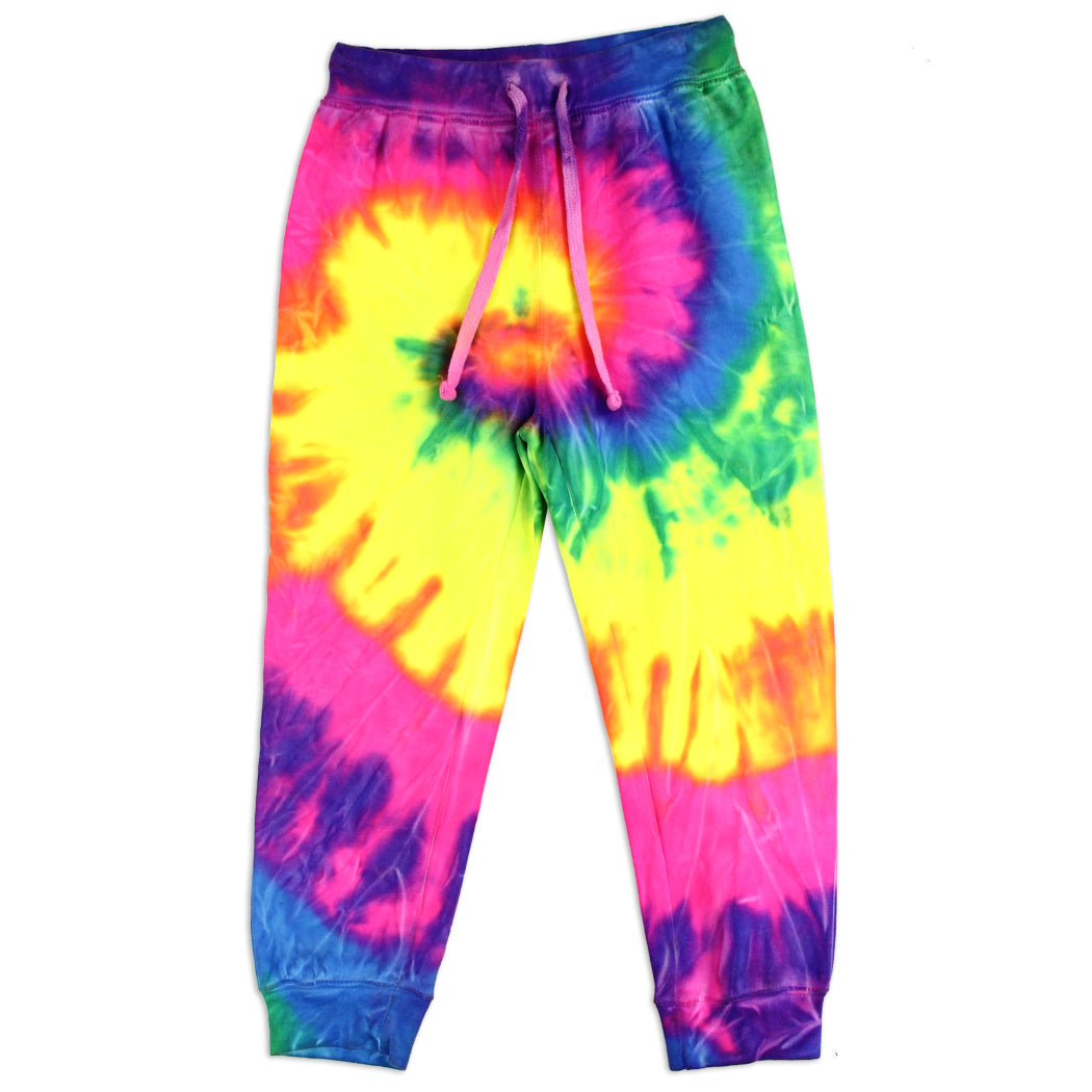 CLOSEOUT DEAL - Tie-Dye Fleece Hoodies & Joggers - 388 Piece Take-All Deal
