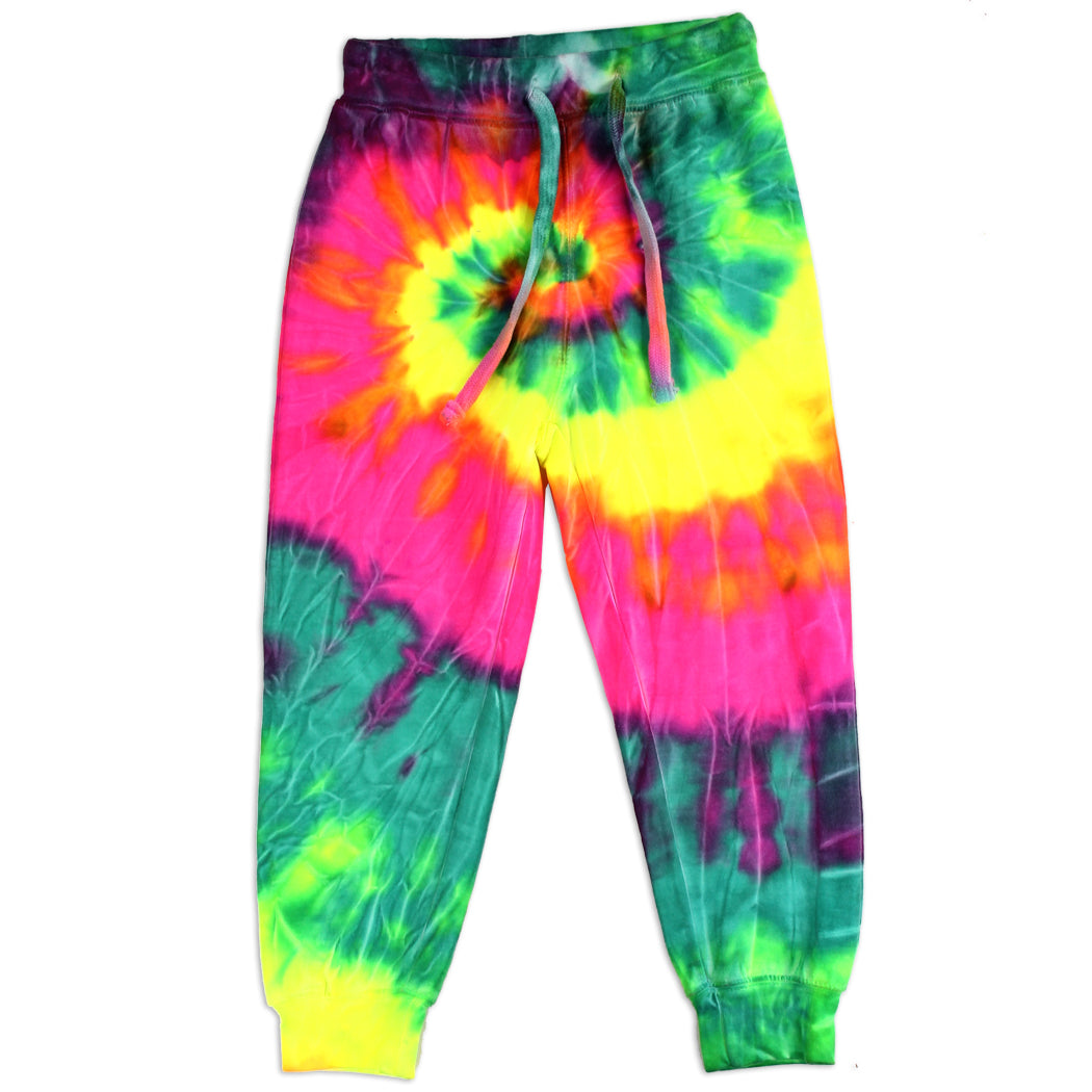 CLOSEOUT DEAL - Tie-Dye Fleece Hoodies & Joggers - 388 Piece Take-All Deal