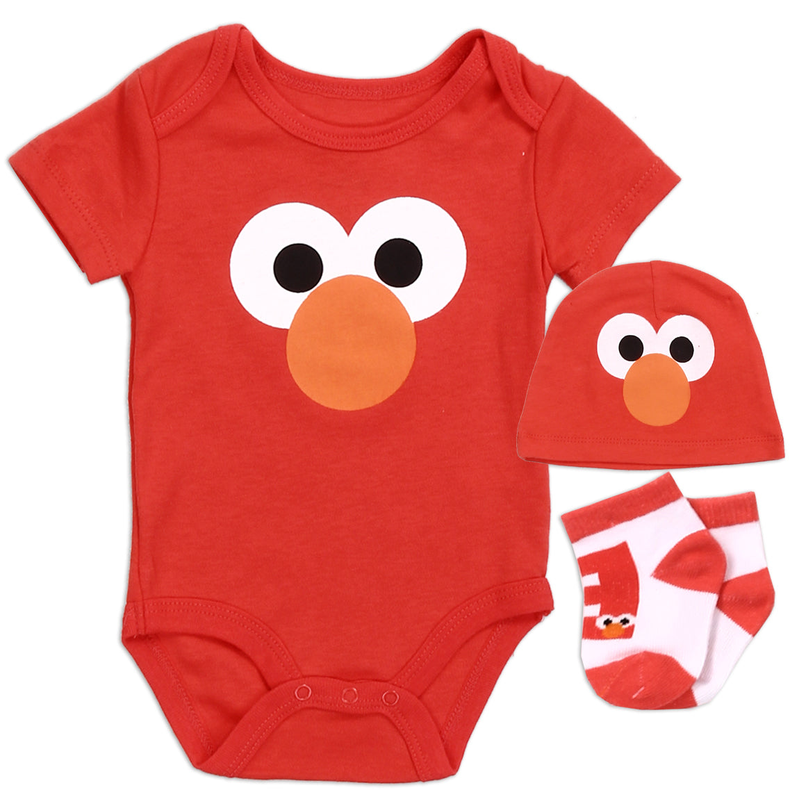 ELMO Boys Newborn 3-Piece Set (Pack of 6)