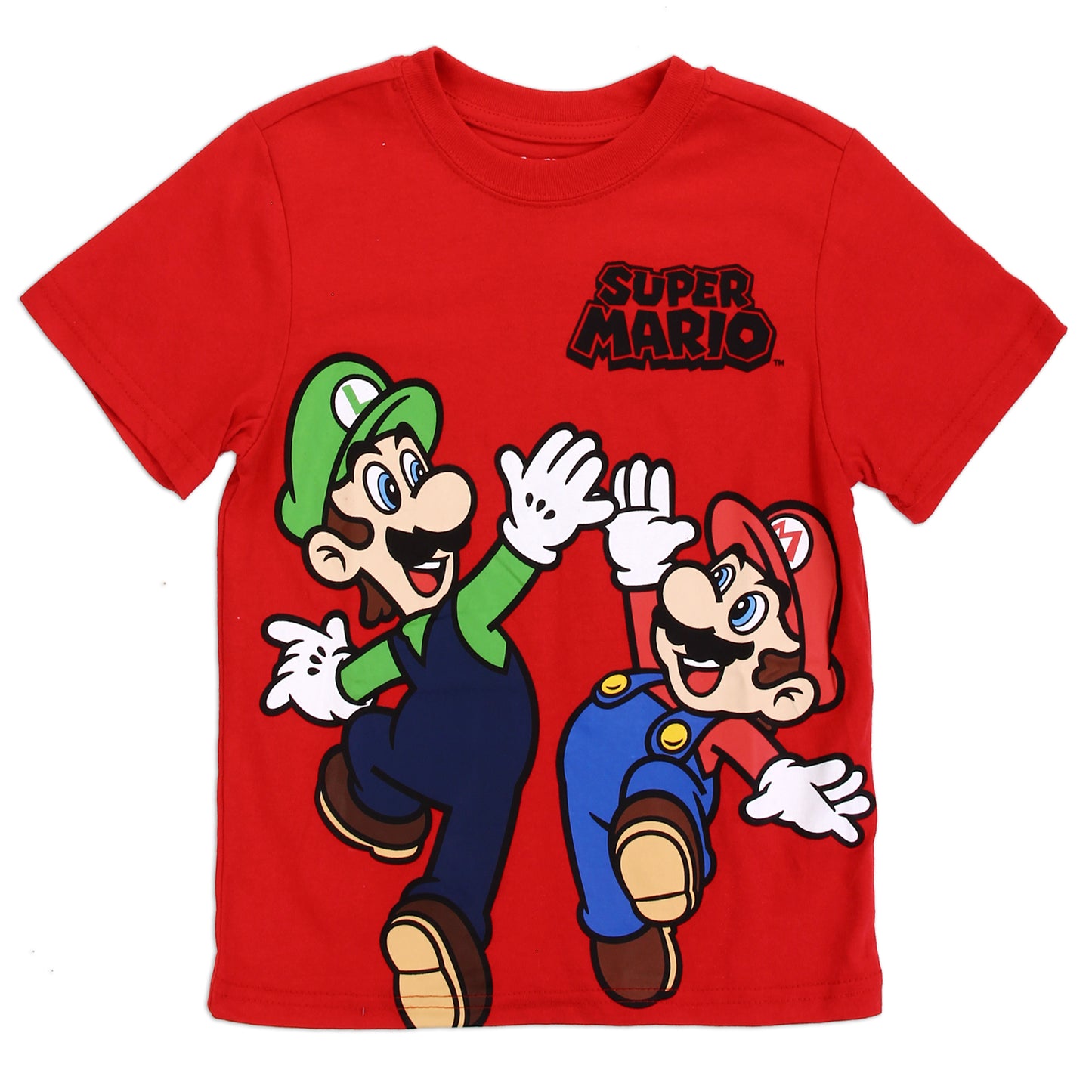 SUPER MARIO Boys 4-7 T-Shirt (Pack of 6)