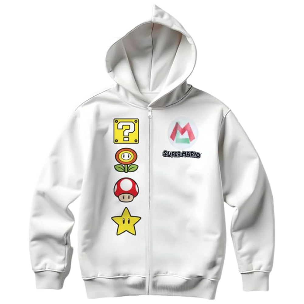 SUPER MARIO Boys Zip Hoodie (Pack of 3)